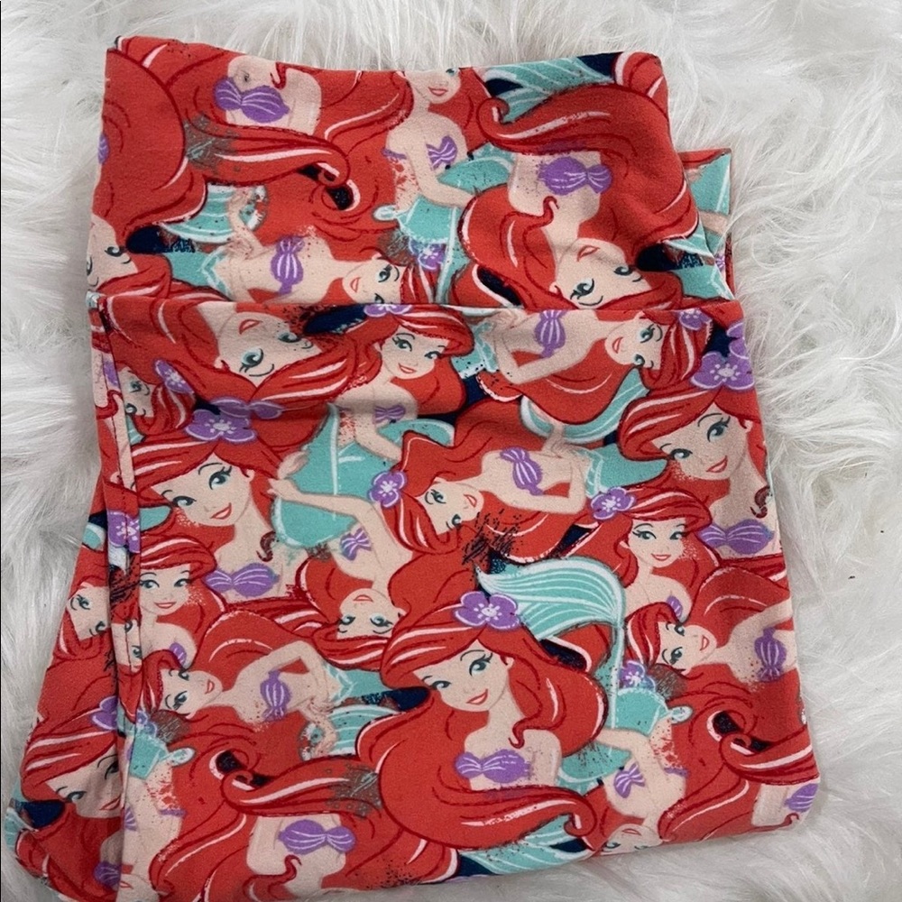 LuLaRoe Disney Ariel leggings NWOT
